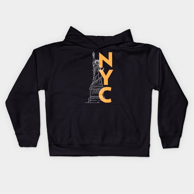 NYC Kids Hoodie by Tynna's Store